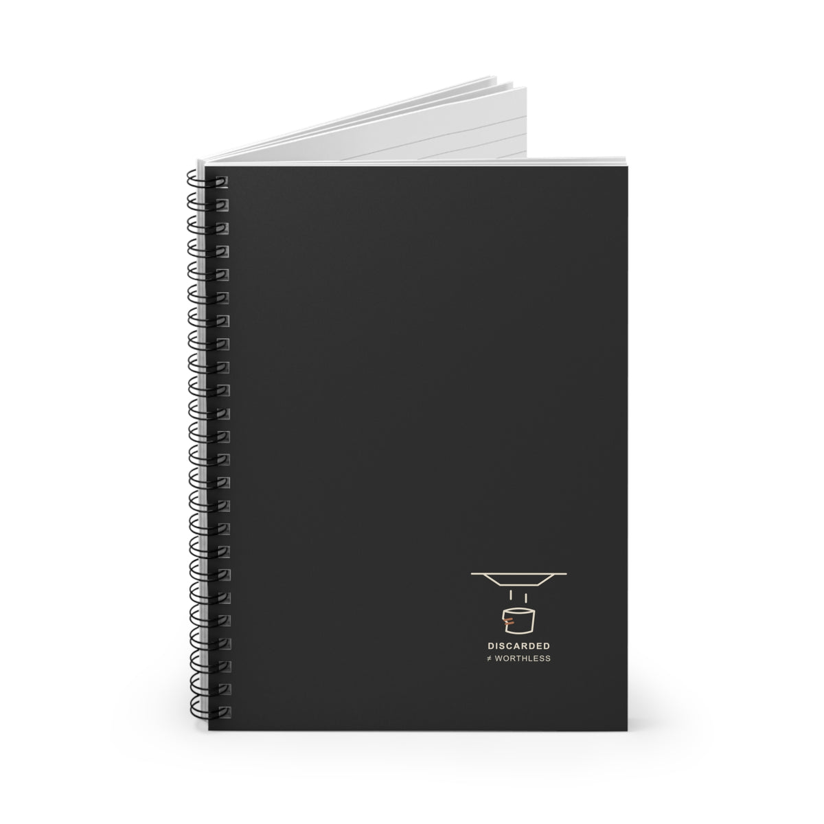 Nothing Wasted Spiral Notebook | Inspired by Rudo from Gachiakuta