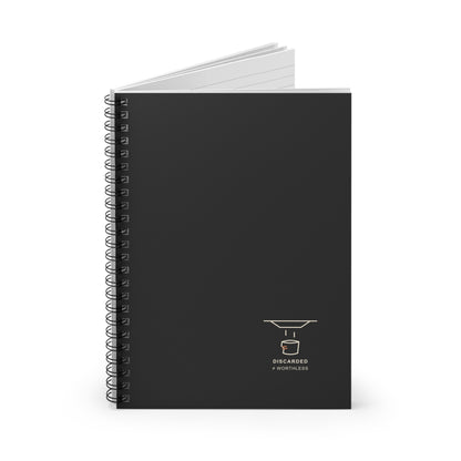 Nothing Wasted Spiral Notebook | Inspired by Rudo from Gachiakuta