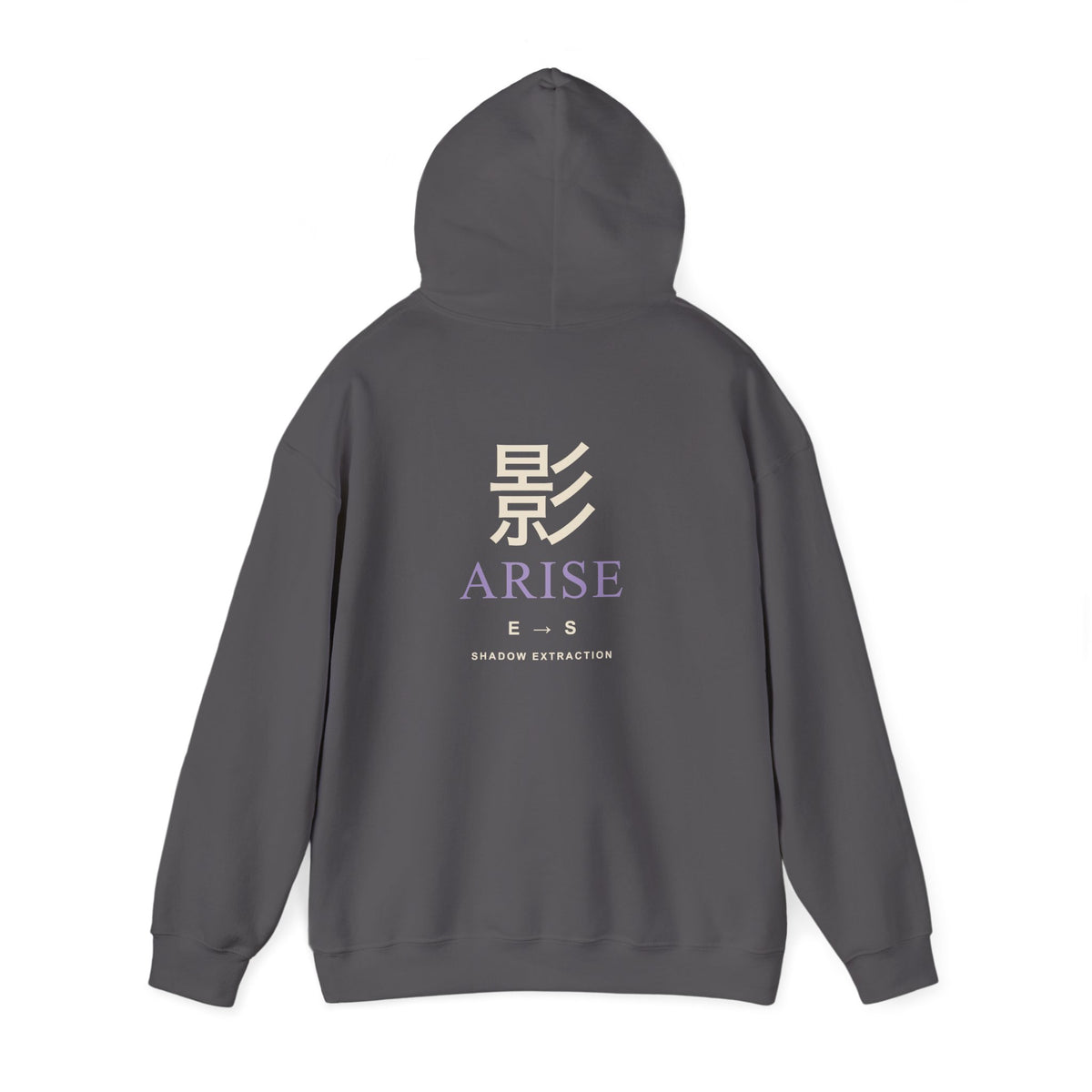 Shadow Rank Kanji Anime Hoodie | Shadow Rank Gym Japanese Streetwear