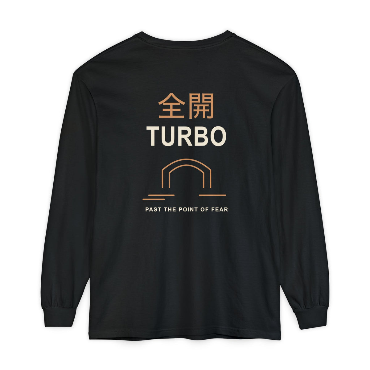 Tunnel Velocity Kanji Long Sleeve Tee | Inspired by Okarun from Dandadan