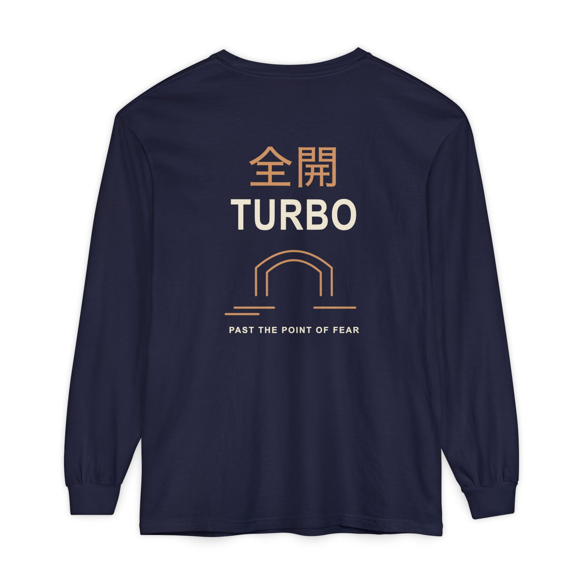 Tunnel Velocity Kanji Long Sleeve Tee | Inspired by Okarun from Dandadan