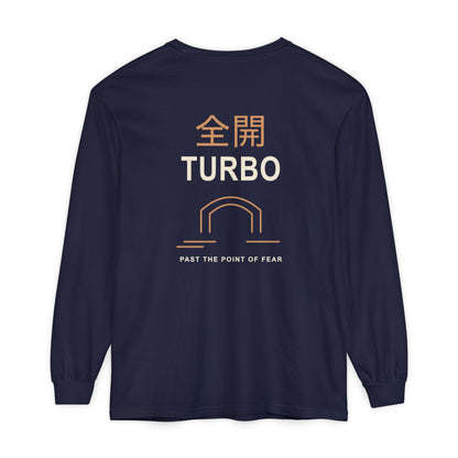 Tunnel Velocity Kanji Long Sleeve Tee | Inspired by Okarun from Dandadan