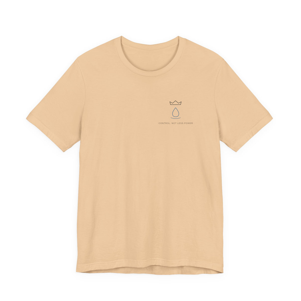 Royal Control Minimalist Anime Soft Tee | Grimoire Magic Japanese Streetwear