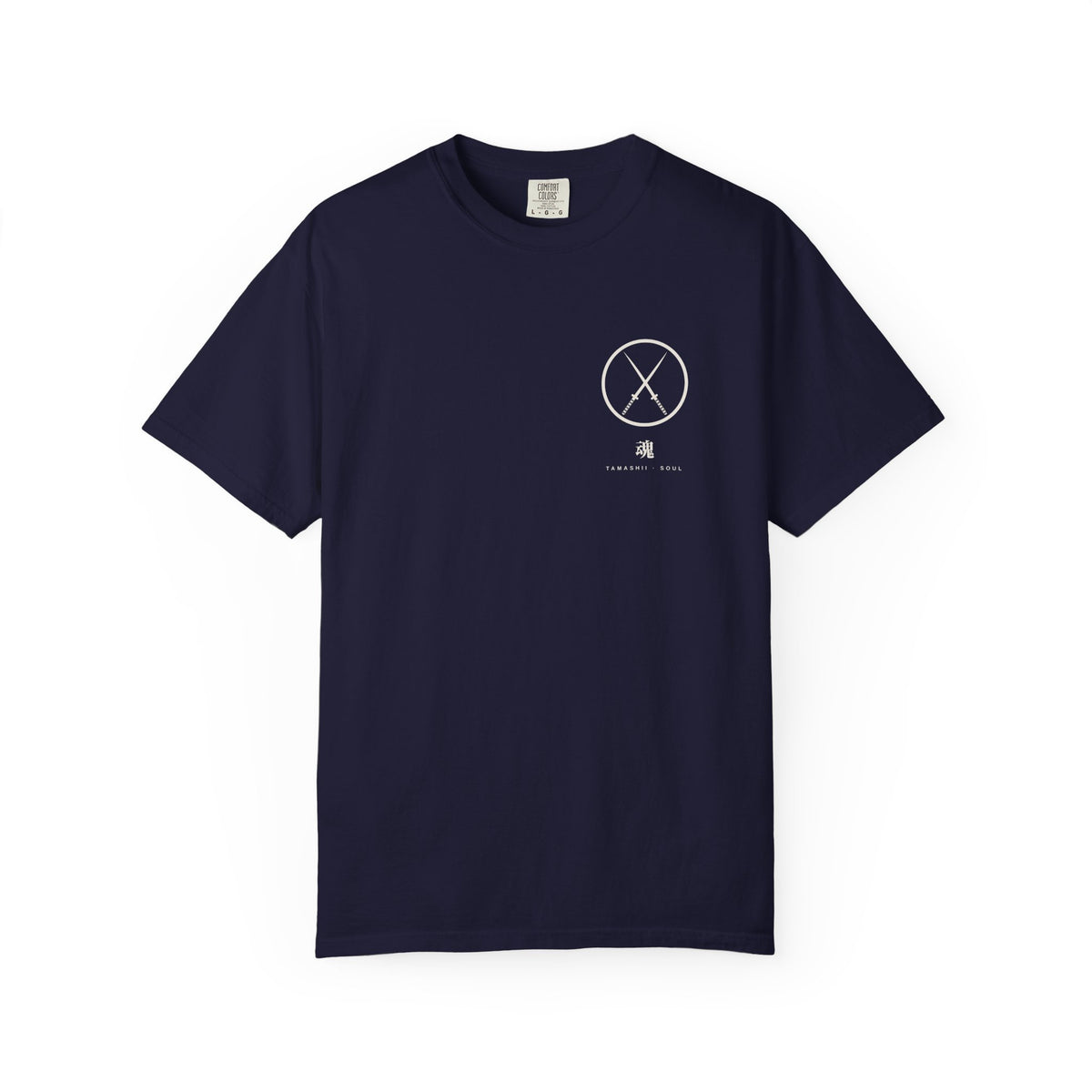 Tamashii Katana Anime Tee | Minimalist Samurai Streetwear Shirt