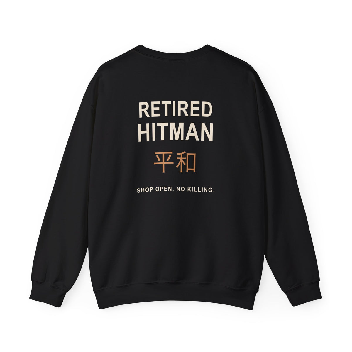 Off Duty Kanji Crewneck Sweatshirt | Inspired by Taro Sakamoto from Sakamoto Days