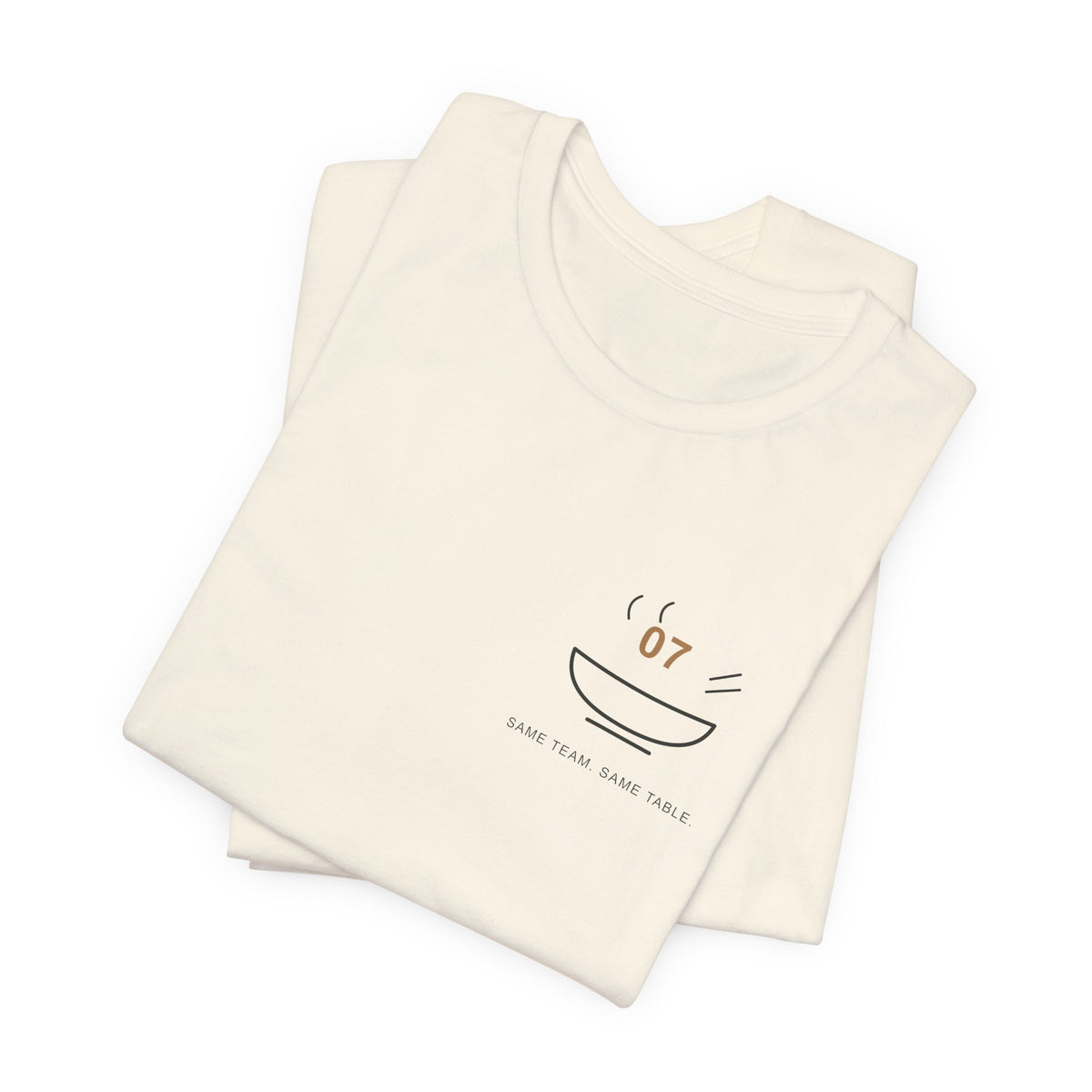 Table for Seven Minimalist Anime Soft Tee | Ninja Japanese Streetwear