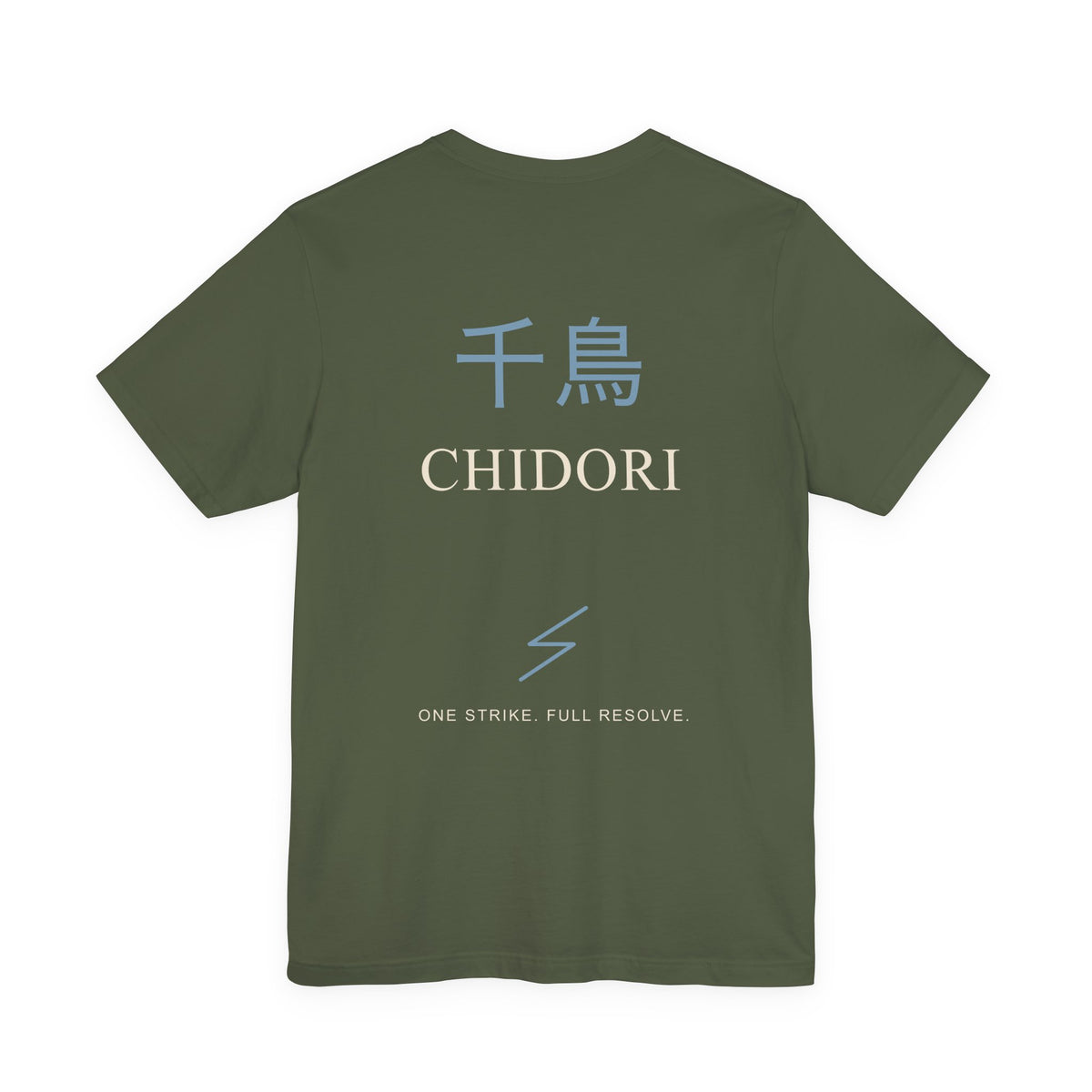 Thunder Strike Kanji Soft Tee | Inspired by Sasuke Uchiha and Kakashi Hatake from Naruto