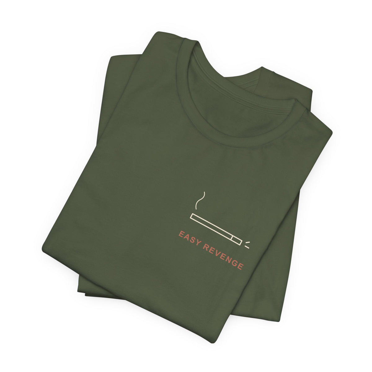 Easy Revenge Minimalist Anime Soft Tee | Devil Hunter Japanese Streetwear