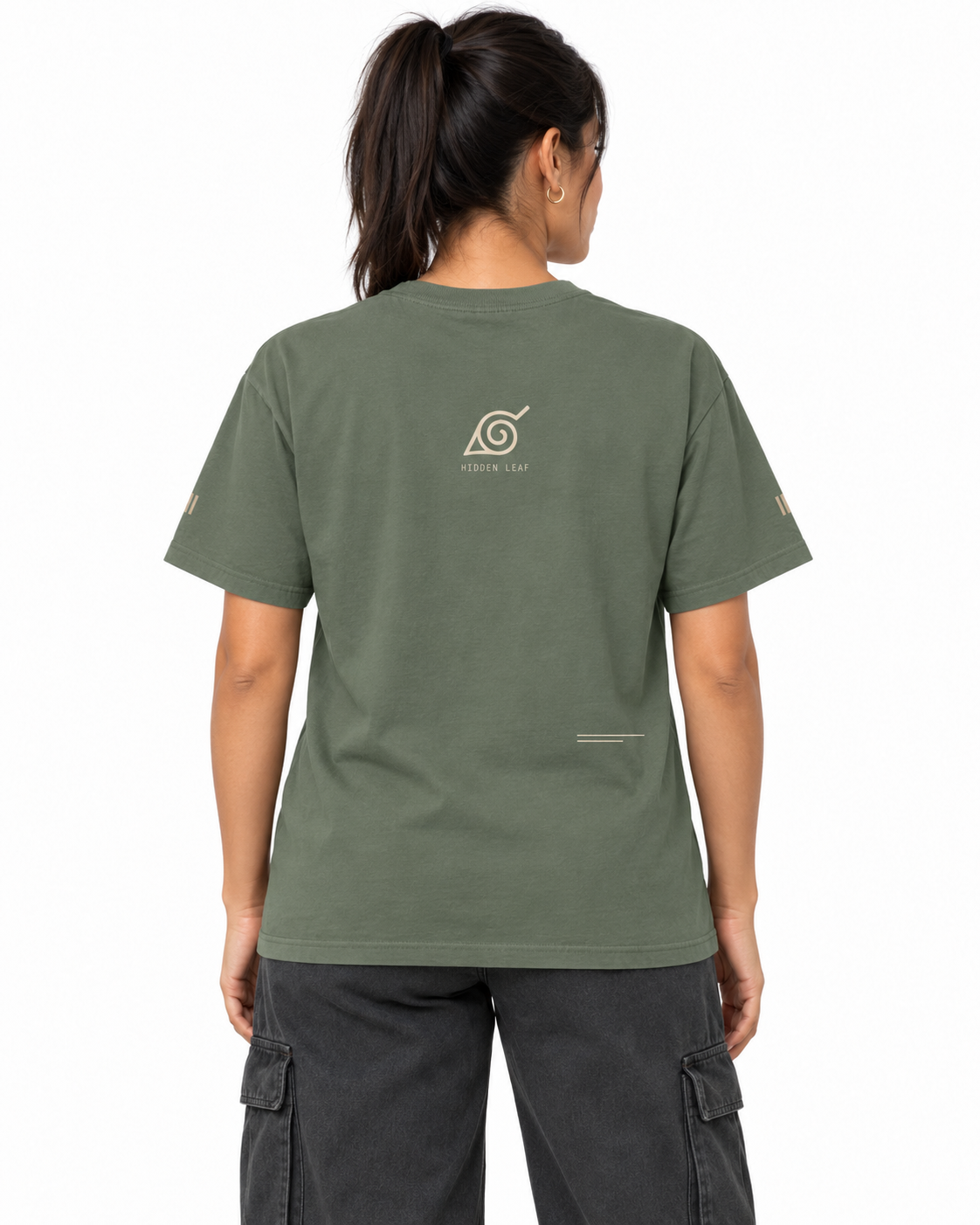 Konoha Field Issue Moss studio back lifestyle — back view