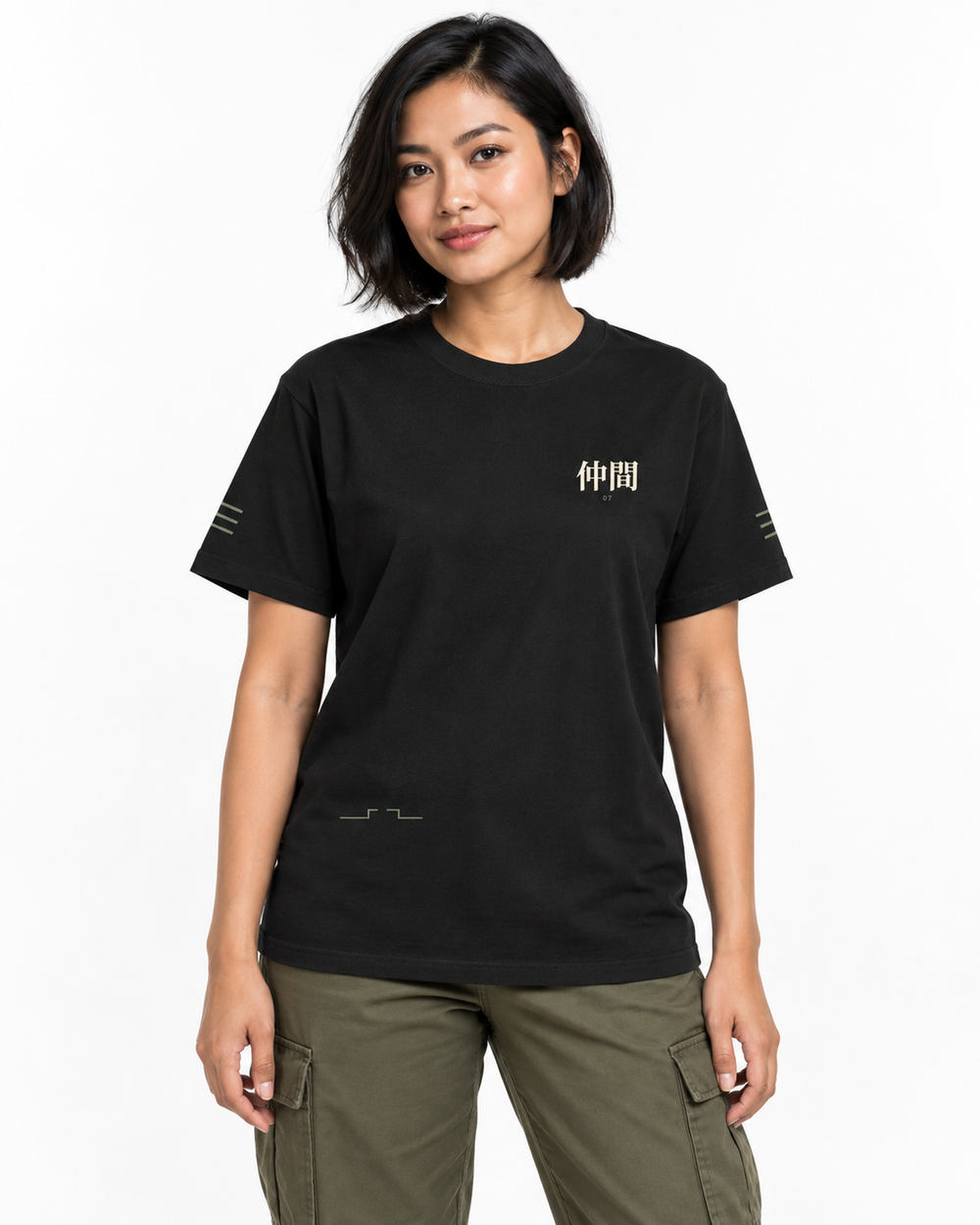 Seventh Lesson Edge Edition Black — studio front lifestyle — front view