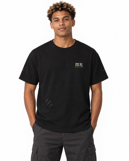 Yellow Flash Edge Edition Black — studio front lifestyle