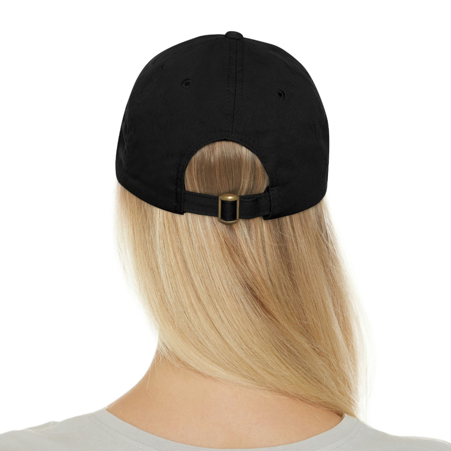 Goku Dad Hat with Leather Patch