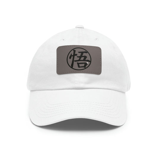 Goku Dad Hat with Leather Patch