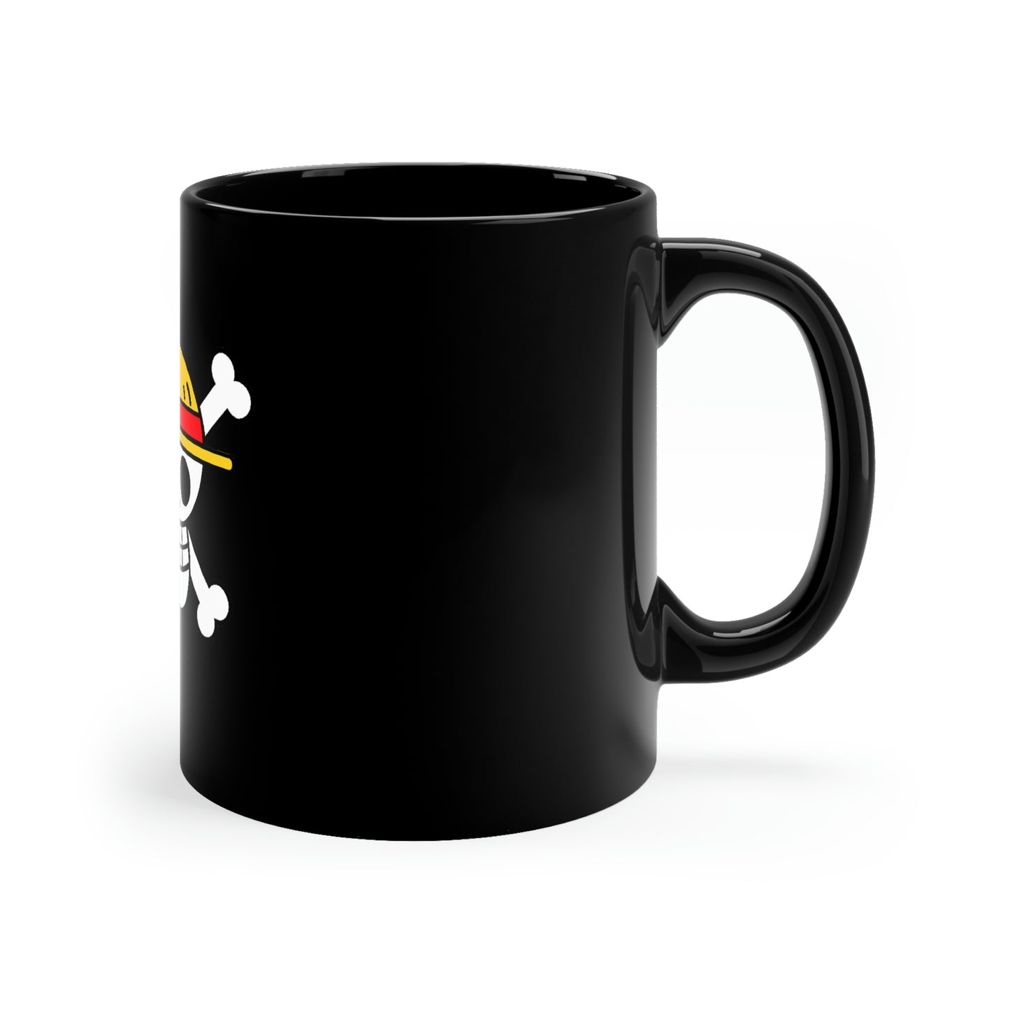 One Piece 11oz Black Mug