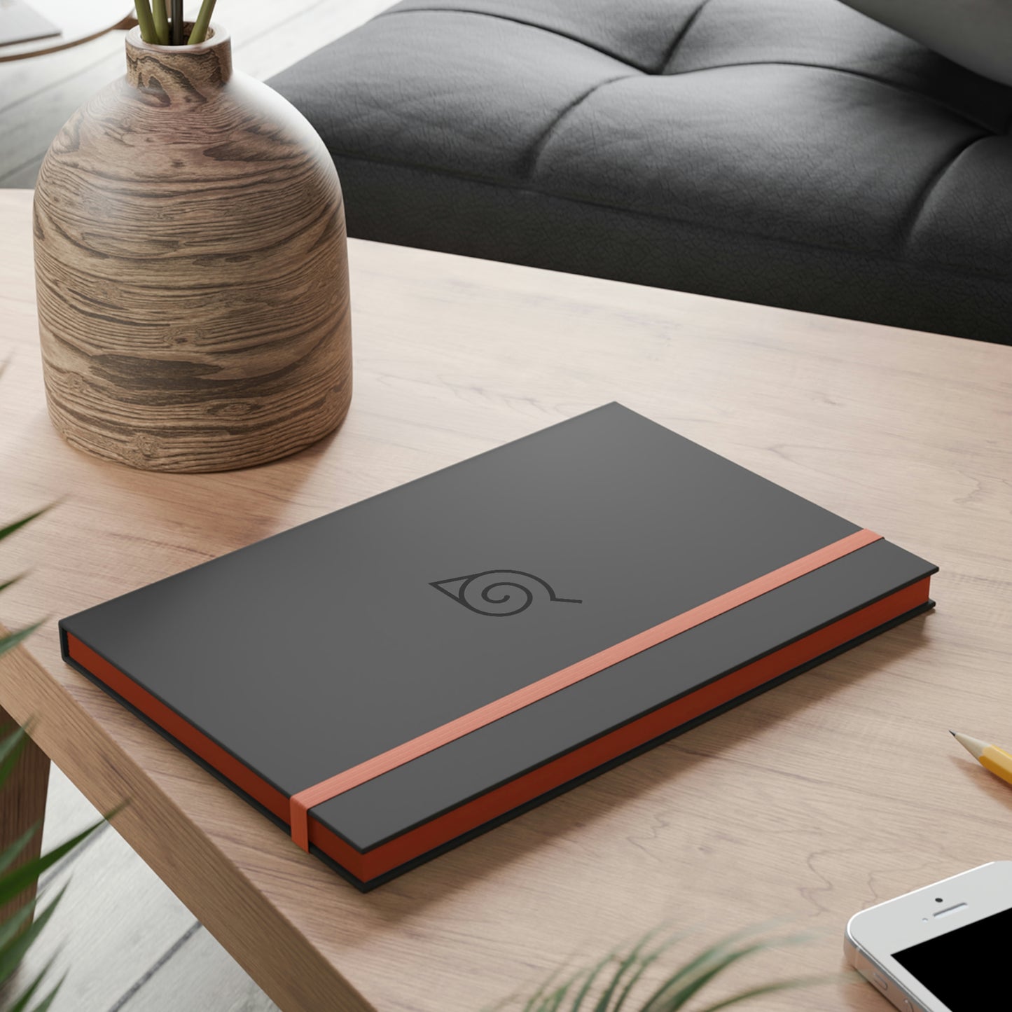 Naruto Color Contrast Notebook - Ruled