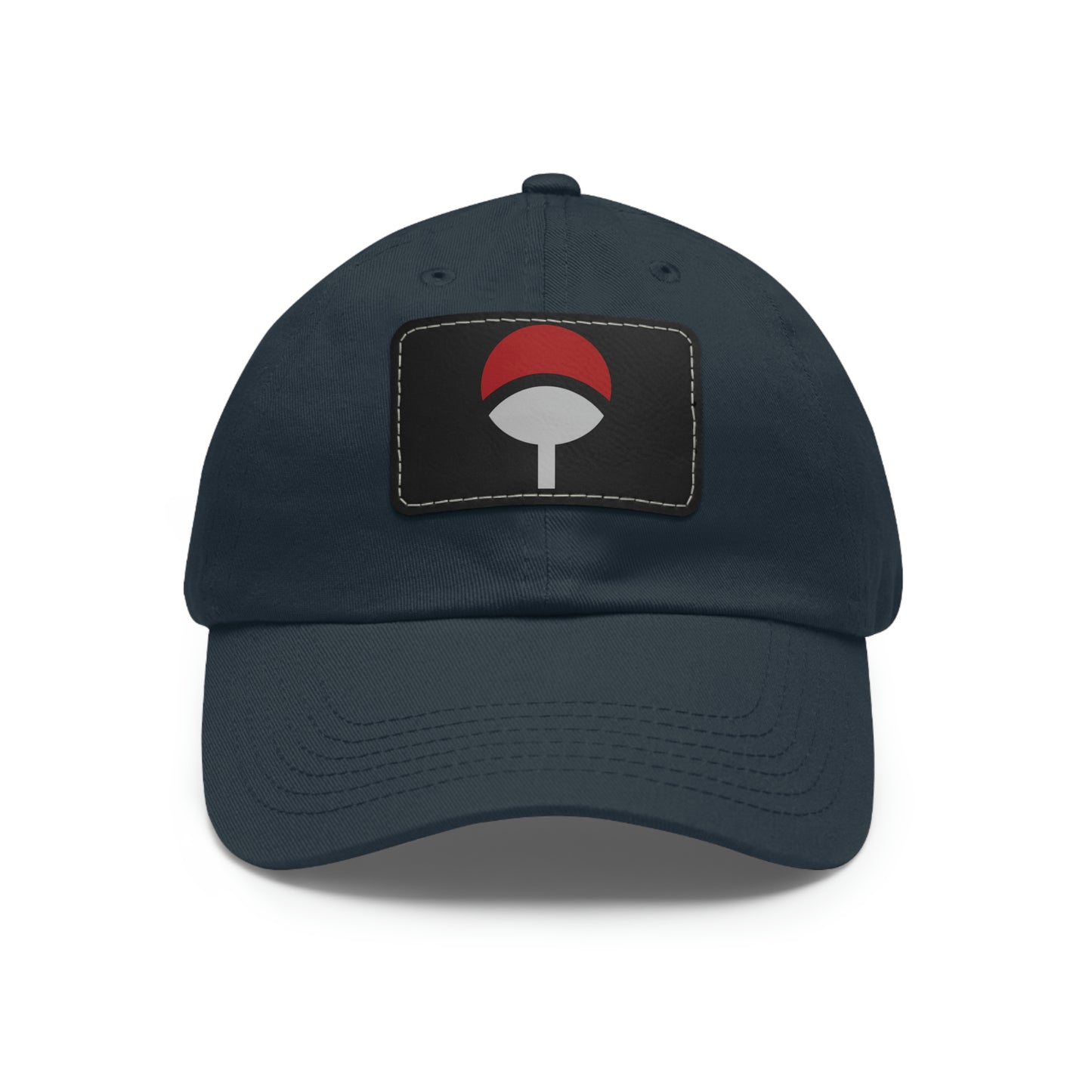 Uchiha Dad Hat with Leather Patch