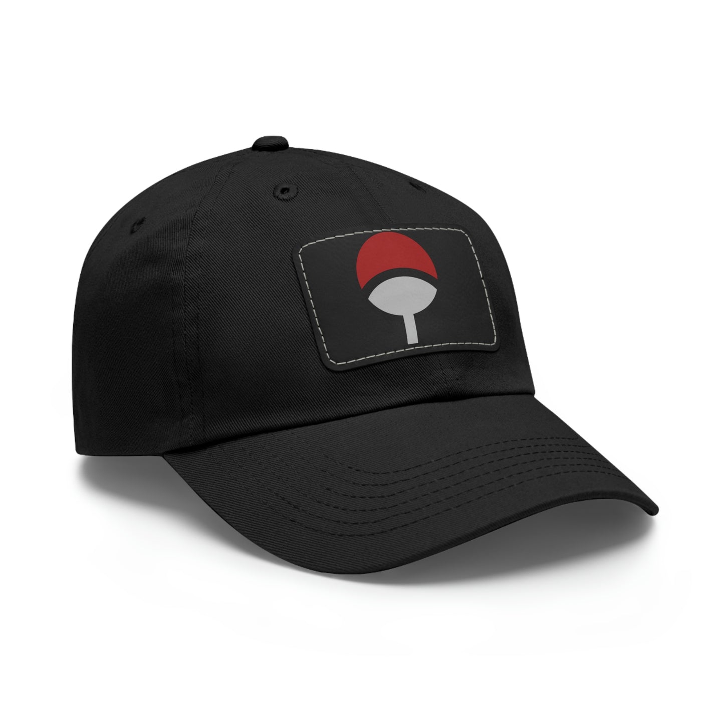 Uchiha Dad Hat with Leather Patch