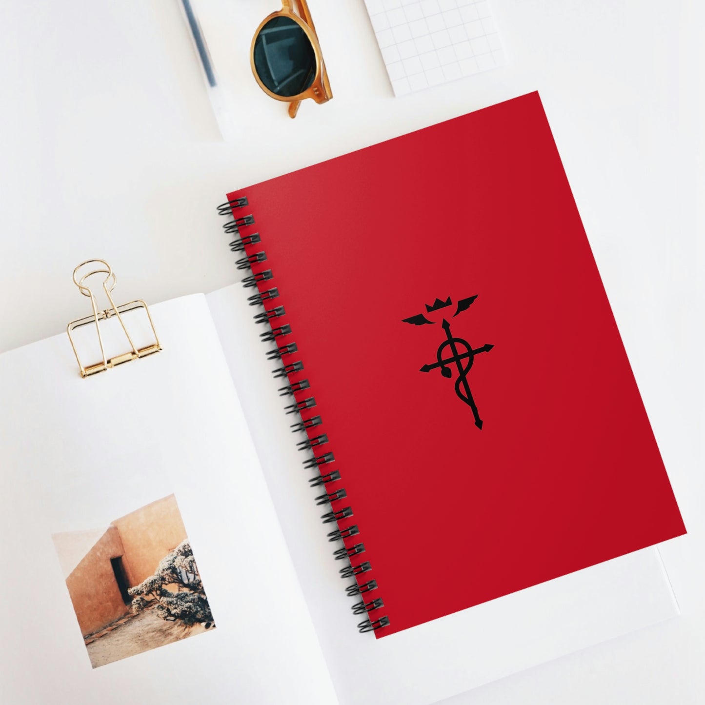 Full Metal Alchemist Spiral Notebook - Ruled Line