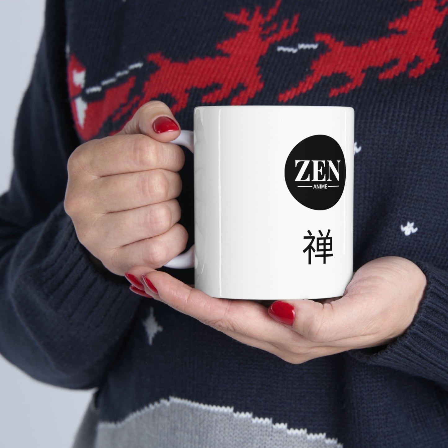 Zen Anime Ceramic Mug 11oz