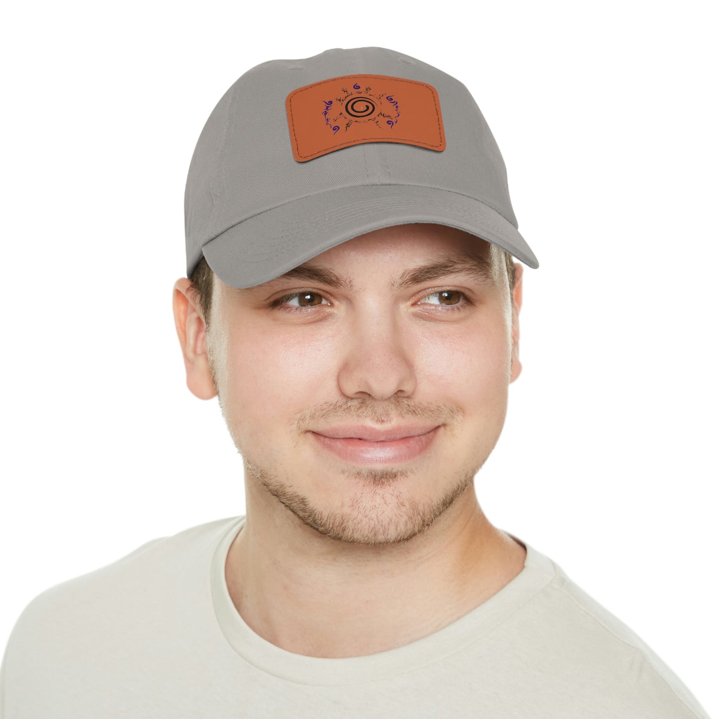 Naruto Dad Hat with Leather Patch