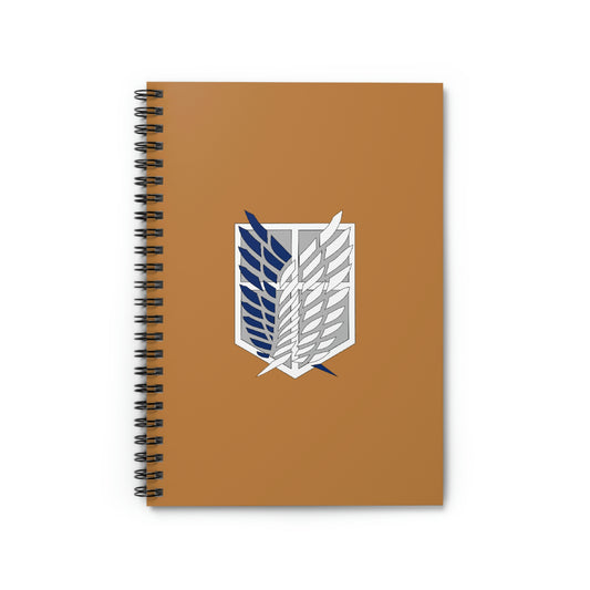 Attack On Titan Spiral Notebook - Ruled Line