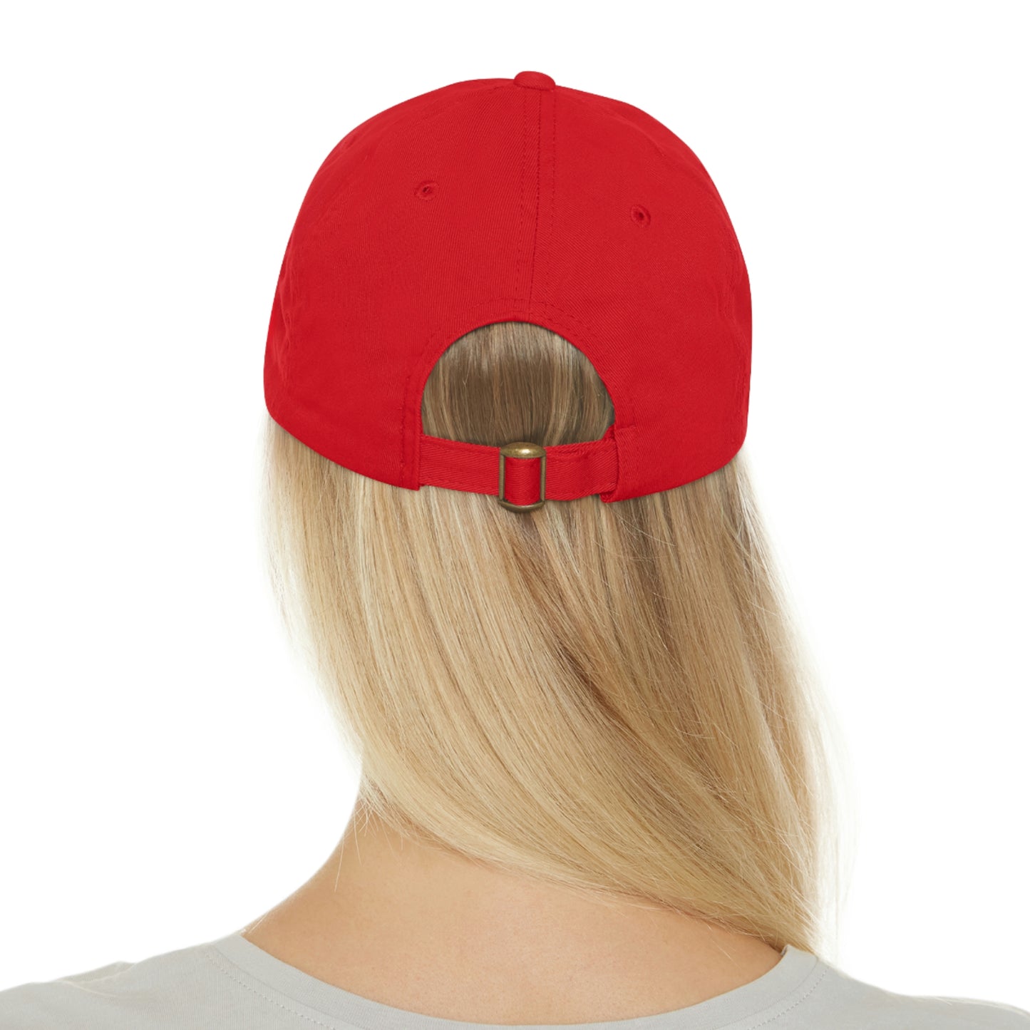 Edward Elric Dad Hat with Leather Patch