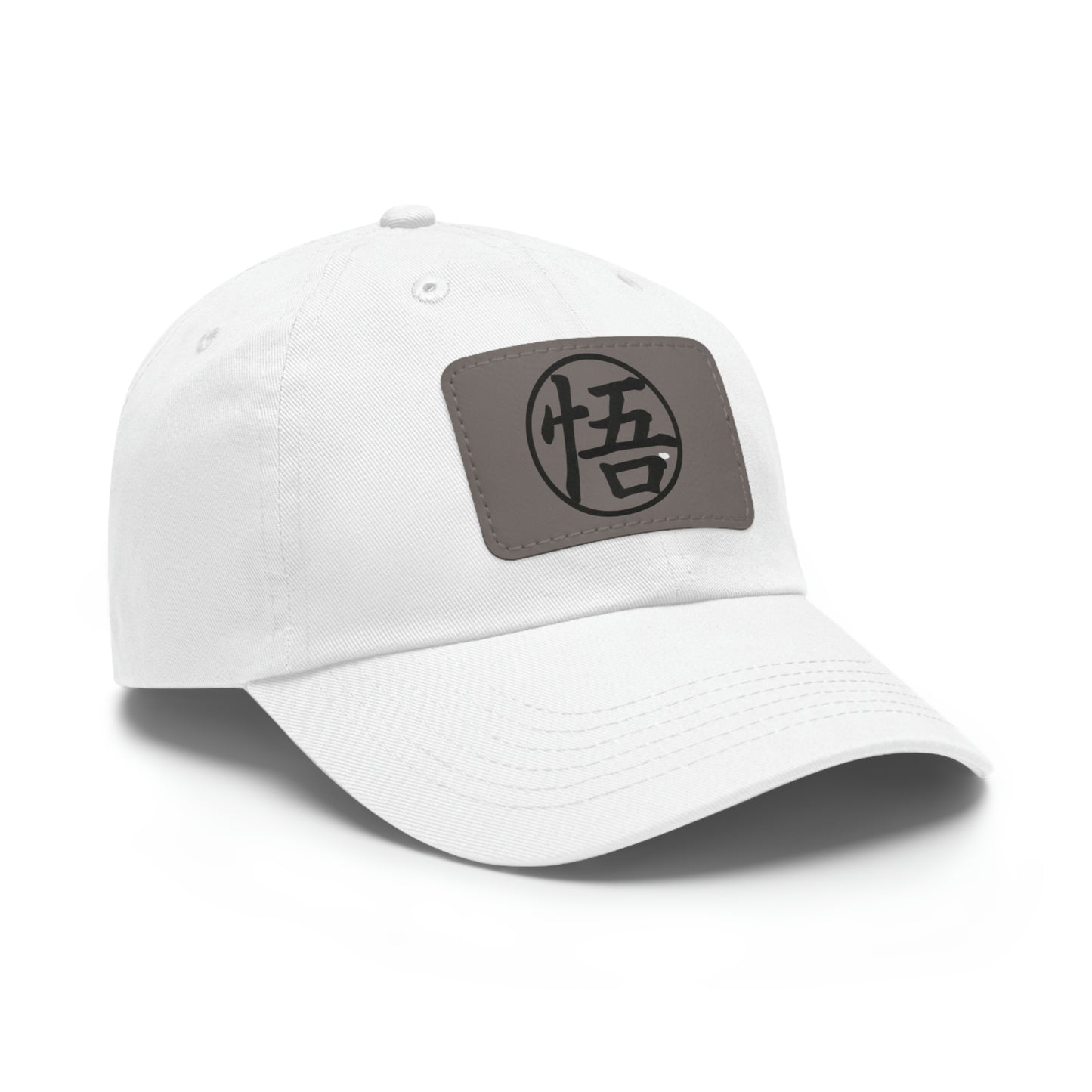 Goku Dad Hat with Leather Patch