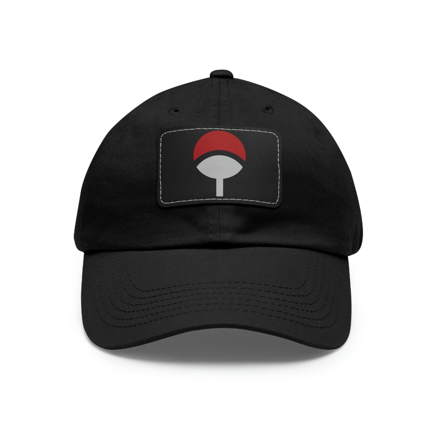 Uchiha Dad Hat with Leather Patch