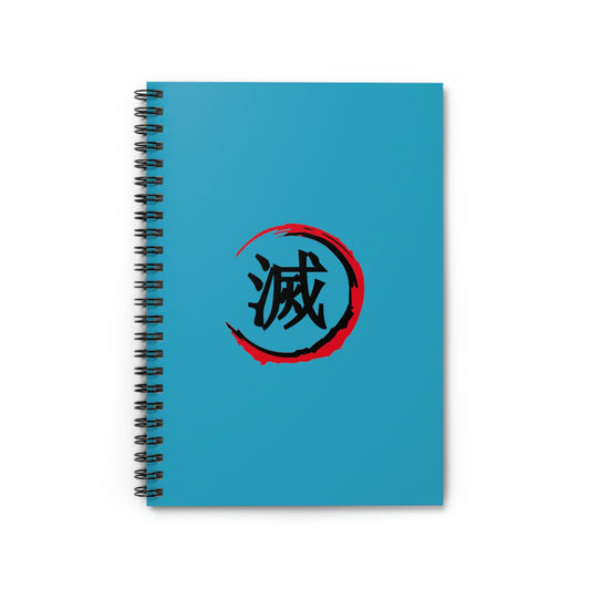 Demon Slayer Spiral Notebook - Ruled Line