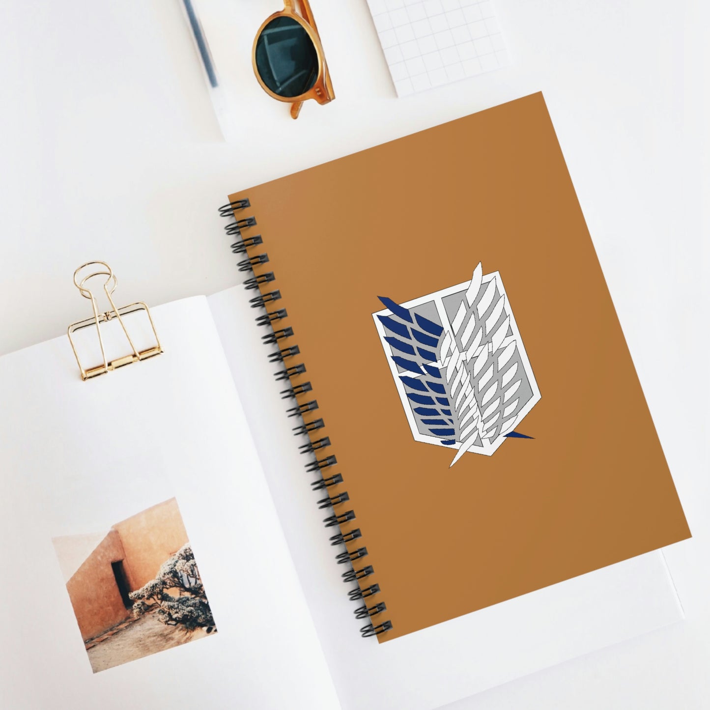 Attack On Titan Spiral Notebook - Ruled Line