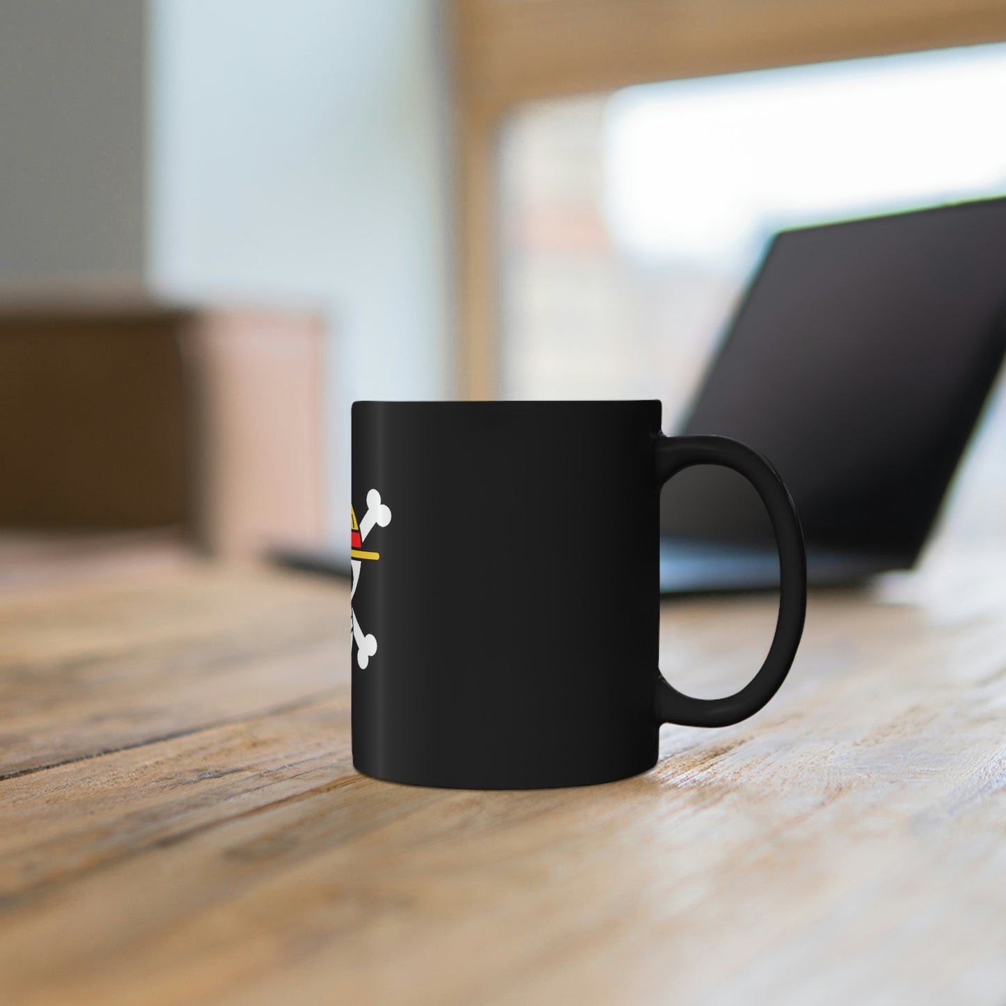 One Piece 11oz Black Mug