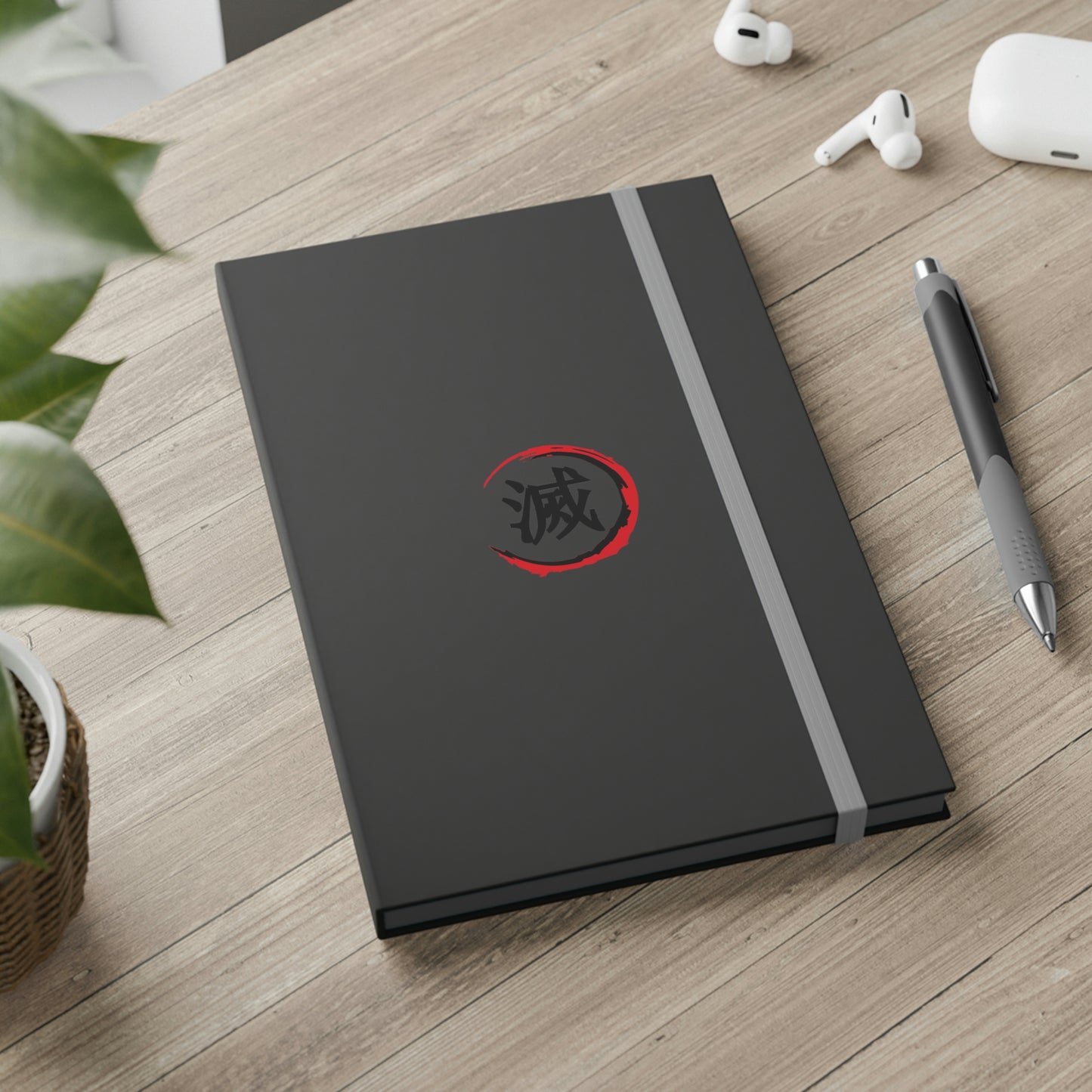 Demon Slayer Color Contrast Notebook - Ruled