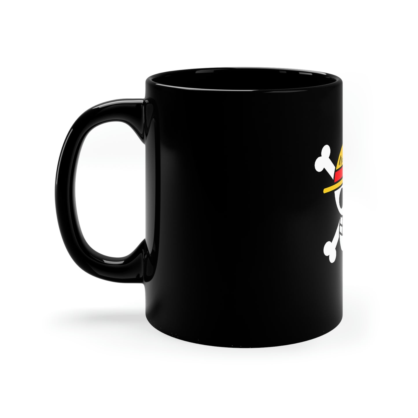 One Piece 11oz Black Mug