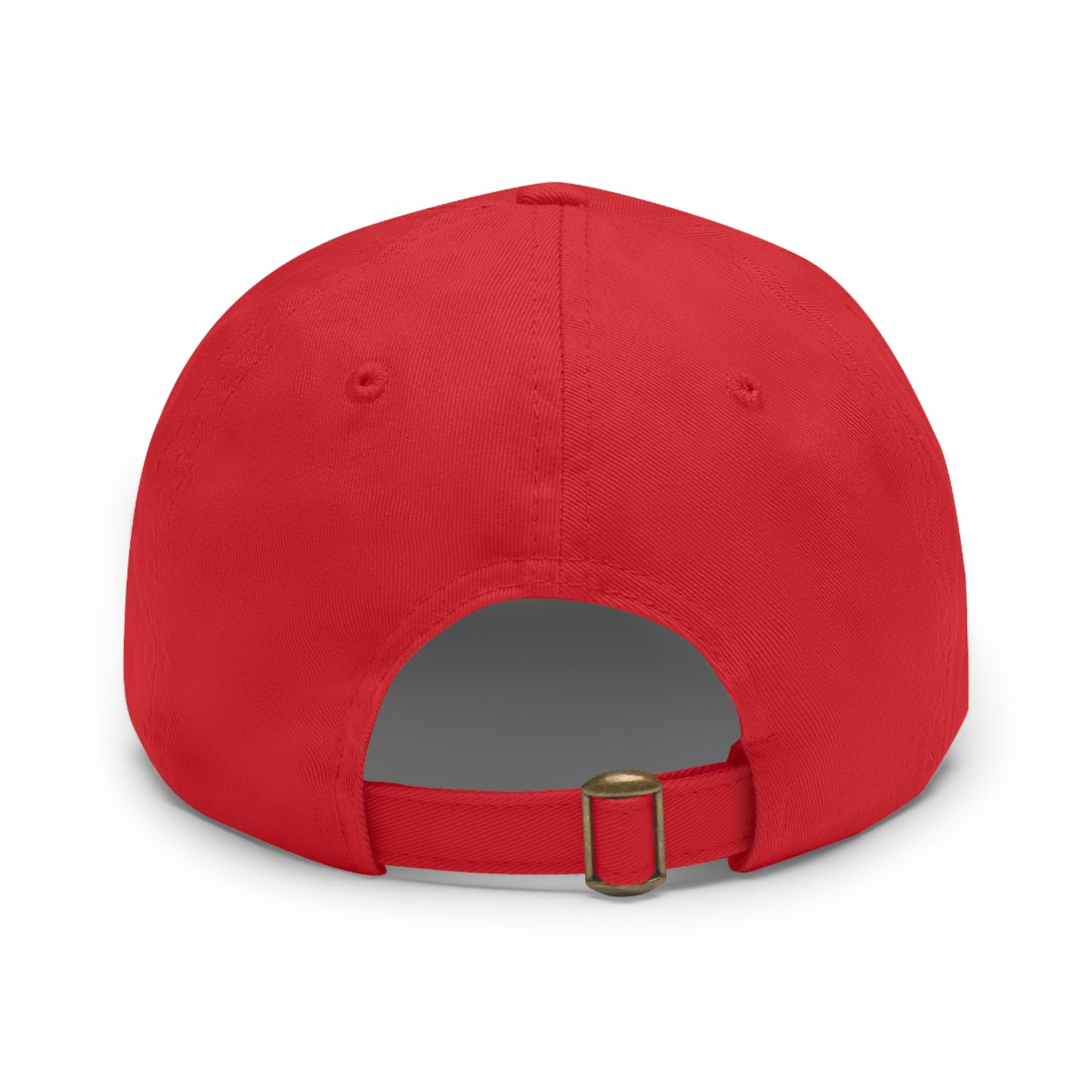 Edward Elric Dad Hat with Leather Patch