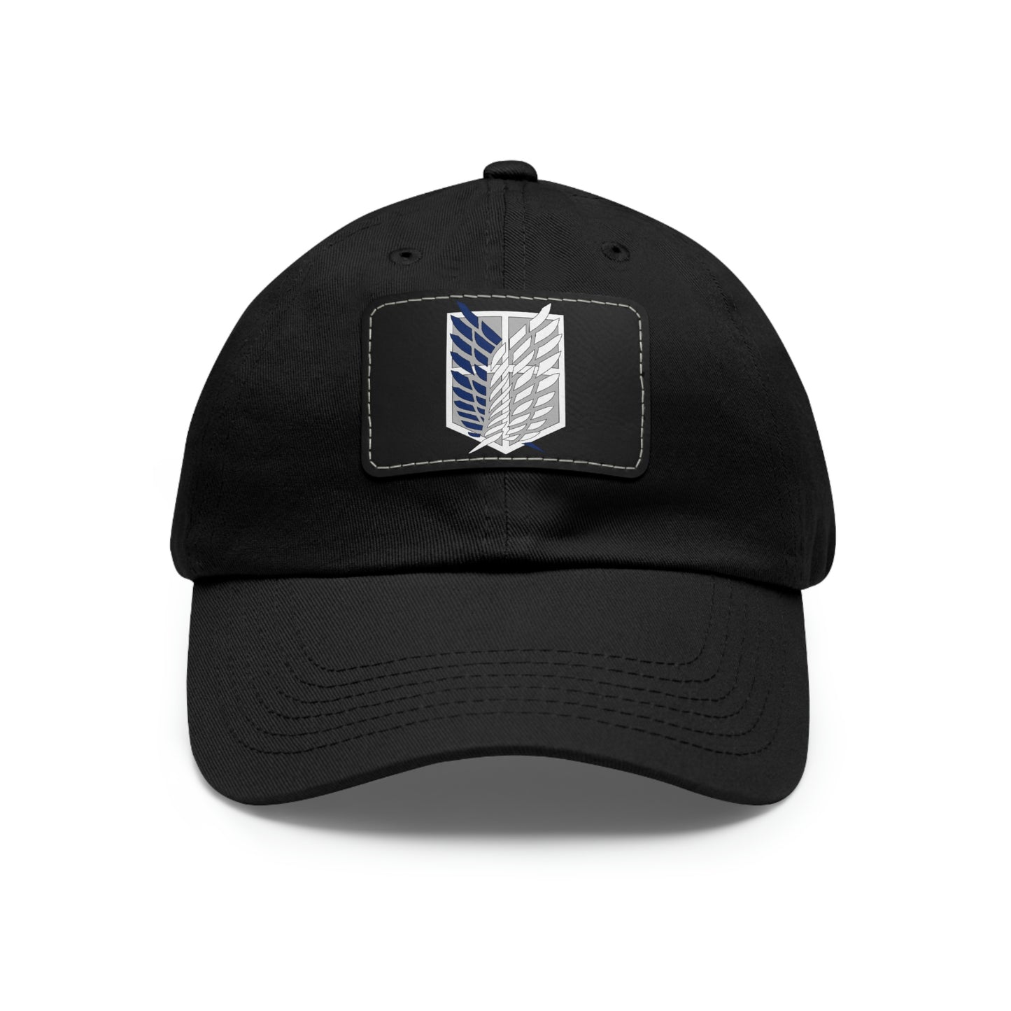 Attack on Titan Dad Hat with Leather Patch