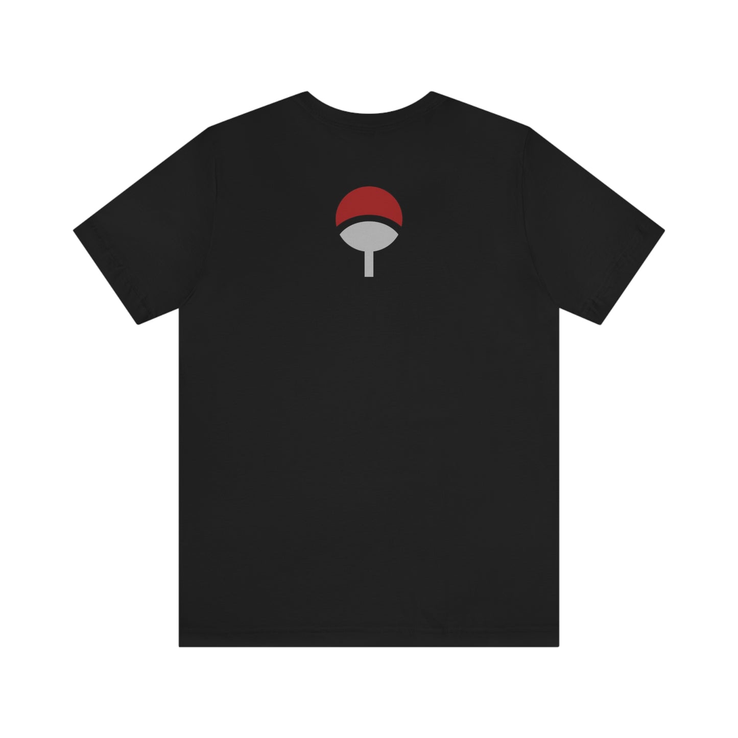 Uchiha w/ Crest Unisex Jersey Short Sleeve Tee